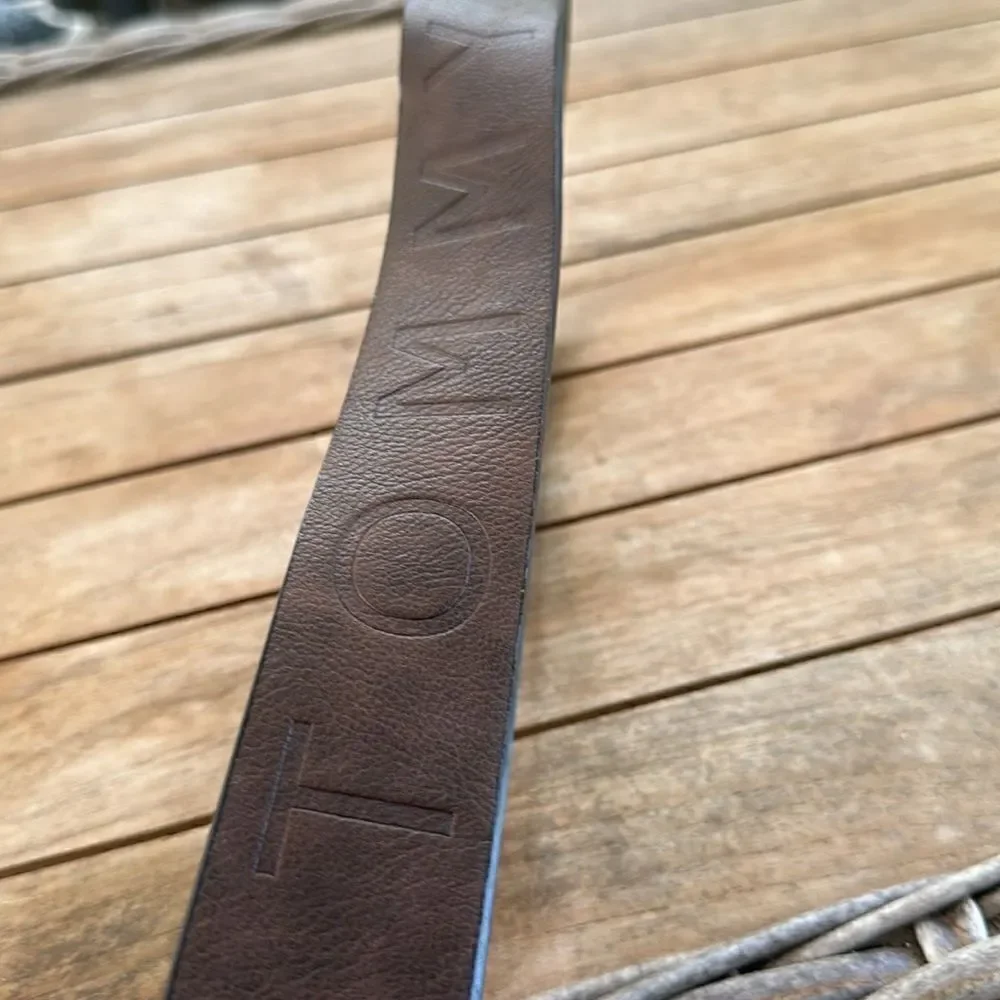 Tommy Hilfiger Faux Leather Men’s Belt XL 42-44